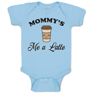 Baby Clothes Mommy's Me A Latte Baby Bodysuits Boy & Girl Newborn Clothes Cotton