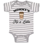 Baby Clothes Mommy's Me A Latte Baby Bodysuits Boy & Girl Newborn Clothes Cotton