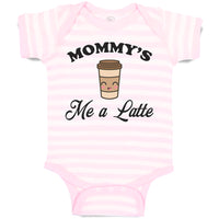 Baby Clothes Mommy's Me A Latte Baby Bodysuits Boy & Girl Newborn Clothes Cotton
