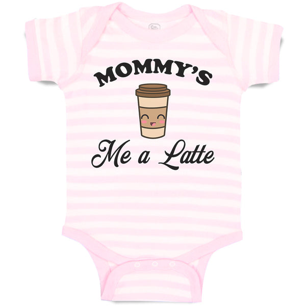 Baby Clothes Mommy's Me A Latte Baby Bodysuits Boy & Girl Newborn Clothes Cotton