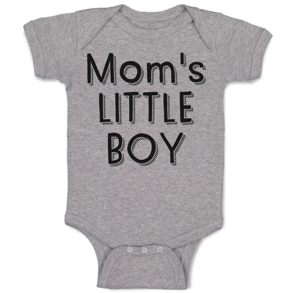Baby Clothes Mom's Little Boy Baby Bodysuits Boy & Girl Newborn Clothes Cotton