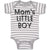 Baby Clothes Mom's Little Boy Baby Bodysuits Boy & Girl Newborn Clothes Cotton