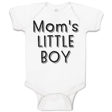 Baby Clothes Mom's Little Boy Baby Bodysuits Boy & Girl Newborn Clothes Cotton