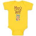 Baby Clothes Mom's Little Boy Baby Bodysuits Boy & Girl Newborn Clothes Cotton