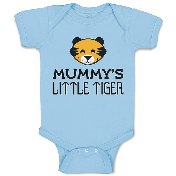 Baby Clothes Mummy's Little Tiger Baby Bodysuits Boy & Girl Cotton