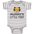 Baby Clothes Mummy's Little Tiger Baby Bodysuits Boy & Girl Cotton