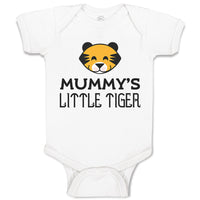 Baby Clothes Mummy's Little Tiger Baby Bodysuits Boy & Girl Cotton