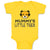 Baby Clothes Mummy's Little Tiger Baby Bodysuits Boy & Girl Cotton