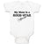 Baby Clothes My Mom Is A Rock Star Baby Bodysuits Boy & Girl Cotton