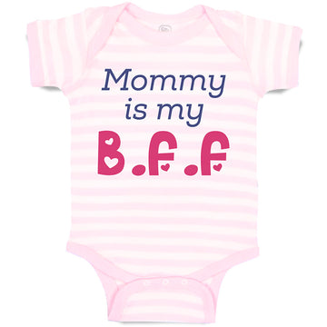 Baby Clothes Mommy Is My B.F.F Baby Bodysuits Boy & Girl Newborn Clothes Cotton