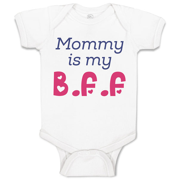 Baby Clothes Mommy Is My B.F.F Baby Bodysuits Boy & Girl Newborn Clothes Cotton