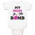 Baby Clothes My Mom Is The Bomb Baby Bodysuits Boy & Girl Newborn Clothes Cotton