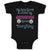 Baby Clothes My Mom Knows A Lot but My Grandma Knows Everything Baby Bodysuits