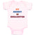 Baby Clothes My Mommy Is Exhasusted Baby Bodysuits Boy & Girl Cotton