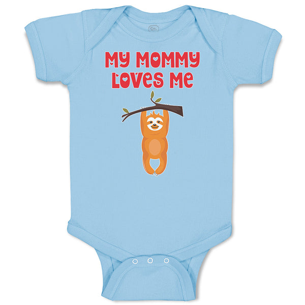 Baby Clothes My Mommy Loves Me Baby Bodysuits Boy & Girl Newborn Clothes Cotton