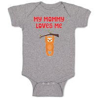 Baby Clothes My Mommy Loves Me Baby Bodysuits Boy & Girl Newborn Clothes Cotton