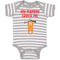 Baby Clothes My Mommy Loves Me Baby Bodysuits Boy & Girl Newborn Clothes Cotton