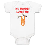 Baby Clothes My Mommy Loves Me Baby Bodysuits Boy & Girl Newborn Clothes Cotton