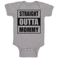 Baby Clothes Straight Outta Mommy Baby Bodysuits Boy & Girl Cotton