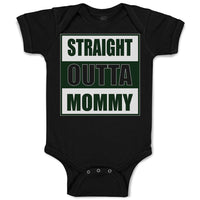 Baby Clothes Straight Outta Mommy Baby Bodysuits Boy & Girl Cotton