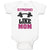 Baby Clothes Strong like Mom Baby Bodysuits Boy & Girl Newborn Clothes Cotton