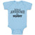 Baby Clothes Totally Awesome like Mommy Baby Bodysuits Boy & Girl Cotton