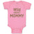 Baby Clothes Wild About Mommy Baby Bodysuits Boy & Girl Newborn Clothes Cotton