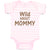 Baby Clothes Wild About Mommy Baby Bodysuits Boy & Girl Newborn Clothes Cotton