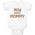Baby Clothes Wild About Mommy Baby Bodysuits Boy & Girl Newborn Clothes Cotton