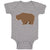 Baby Clothes Teddy Bear Baby Bodysuits Boy & Girl Newborn Clothes Cotton