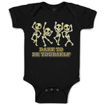 Baby Clothes Dare to Be Yourself Baby Bodysuits Boy & Girl Cotton