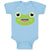 Baby Clothes Mouth Open Frog Baby Bodysuits Boy & Girl Newborn Clothes Cotton