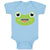 Baby Clothes Mouth Open Frog Baby Bodysuits Boy & Girl Newborn Clothes Cotton