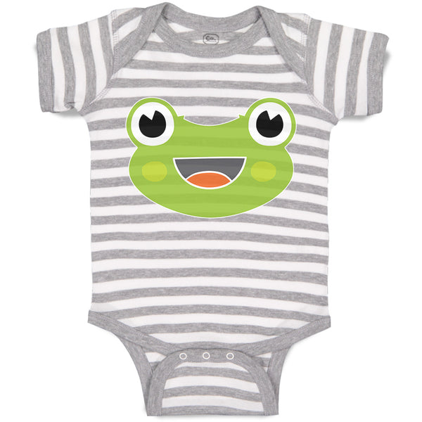 Cycling Frog, Kids Baby Bodysuit