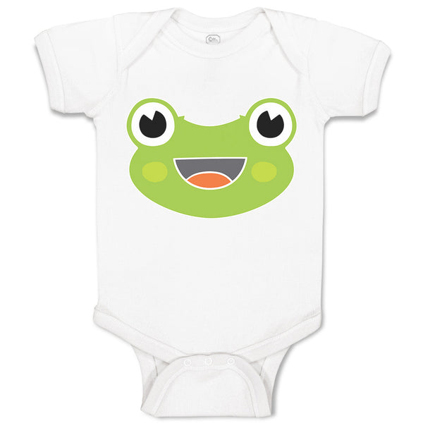 Baby Clothes Mouth Open Frog Baby Bodysuits Boy & Girl Newborn Clothes Cotton