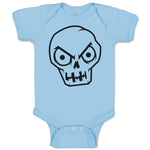 Baby Clothes Scary Skull Head Baby Bodysuits Boy & Girl Newborn Clothes Cotton