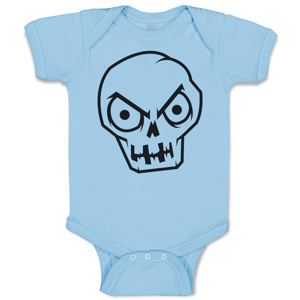 Baby Clothes Scary Skull Head Baby Bodysuits Boy & Girl Newborn Clothes Cotton