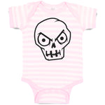 Baby Clothes Scary Skull Head Baby Bodysuits Boy & Girl Newborn Clothes Cotton