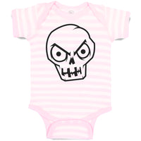 Baby Clothes Scary Skull Head Baby Bodysuits Boy & Girl Newborn Clothes Cotton