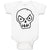 Baby Clothes Scary Skull Head Baby Bodysuits Boy & Girl Newborn Clothes Cotton