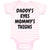 Baby Clothes Daddy's Eyes Mommy's Thighs Baby Bodysuits Boy & Girl Cotton