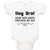 Baby Clothes Hey Bro! Your Wife Keeps Checking Me out Baby Bodysuits Cotton