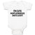 Baby Clothes I'M Cute Mom's Gorgeous Dad's Lucky! Baby Bodysuits Cotton