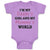 Baby Clothes I'M My Daddy's Girls and My Mommy's World Baby Bodysuits Cotton