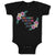 Baby Clothes Mamaw & Papaw Love Me Baby Bodysuits Boy & Girl Cotton