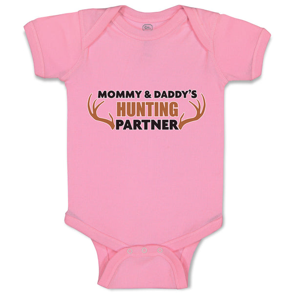 Baby Clothes Mommy & Daddy's Hunting Partner Baby Bodysuits Boy & Girl Cotton