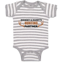 Baby Clothes Mommy & Daddy's Hunting Partner Baby Bodysuits Boy & Girl Cotton
