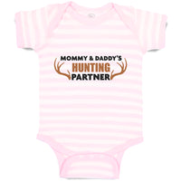 Baby Clothes Mommy & Daddy's Hunting Partner Baby Bodysuits Boy & Girl Cotton