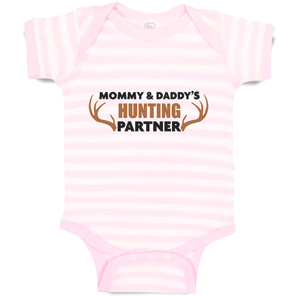 Baby Clothes Mommy & Daddy's Hunting Partner Baby Bodysuits Boy & Girl Cotton