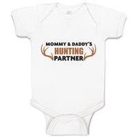 Baby Clothes Mommy & Daddy's Hunting Partner Baby Bodysuits Boy & Girl Cotton